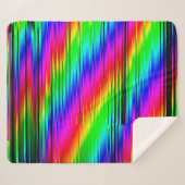Digitale effecten. Multicolor abstracte achtergron Sherpa Deken (Voorkant (horizontaal))
