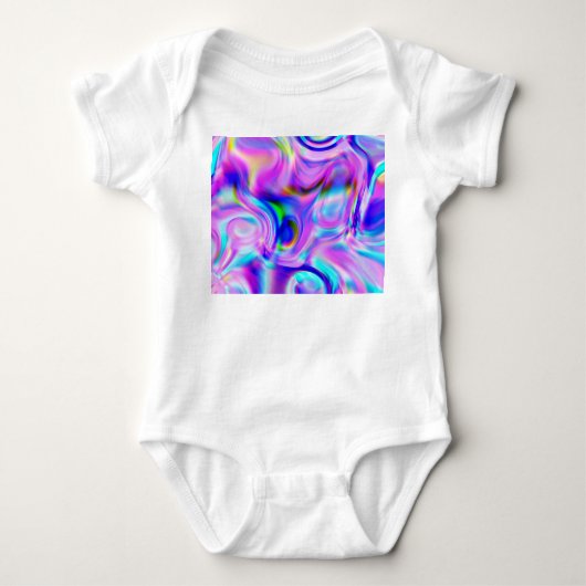 Digitale effecten: veelkleurig abstract patroon. romper (Voorkant)
