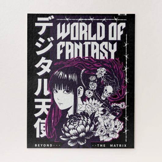 Digitale engel: voorbij de matrix legpuzzel (Verticaal)