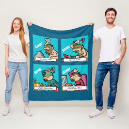 Digitale Evolutie 2 Fleece Deken