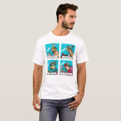 Digitale Evolutie 2 T-shirt (Voorkant volledig)