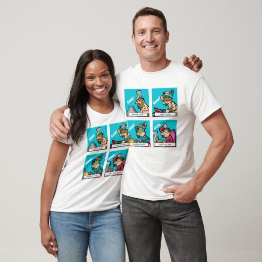 Digitale Evolutie 2 T-shirt (Unisex)