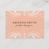 Digitale Fancy elementen Visitekaartje (Voorkant)