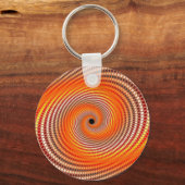 Digitale flare - Fractal Sleutelhanger (Voorkant)