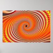 Digitale flats - Fractaal Poster (Voorkant)