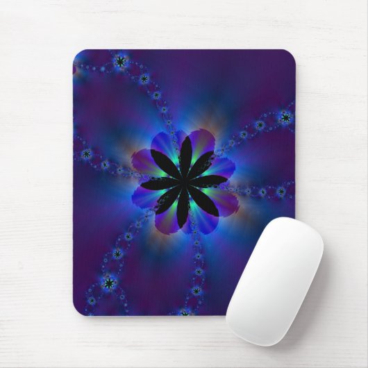 Digitale fractale Art Mousepad Muismat (Met muis)