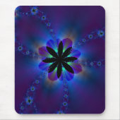 Digitale fractale Art Mousepad Muismat (Voorkant)