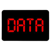 DIGITALE GEGEVENS MAGNEET (Horizontaal)