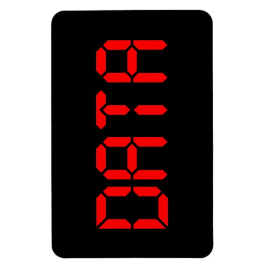 DIGITALE GEGEVENS MAGNEET (Verticaal)