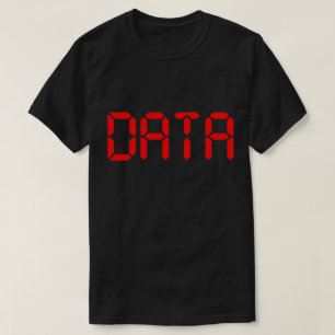DIGITALE GEGEVENS T-SHIRT