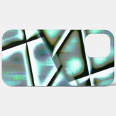 Digitale gekleurde kleuren met schuine randen Case-Mate iPhone case (Achterkant (horizontaal))