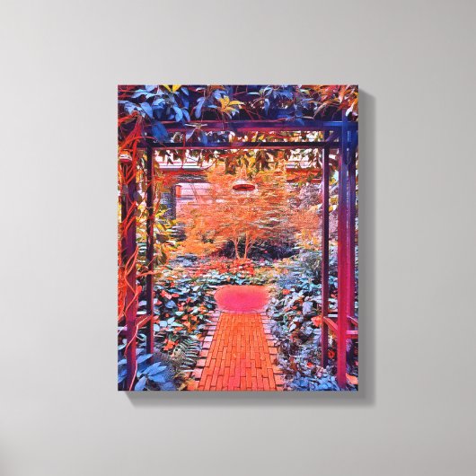 Digitale Gemengde Media Stretched Canvas Afdrukken (Voorkant)