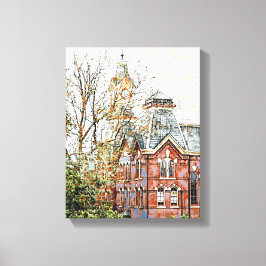 Digitale Gemengde Media Stretched Canvas Afdrukken