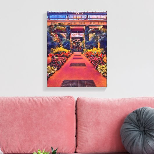 Digitale Gemengde Media Stretched Canvas Afdrukken (Insitu (Woonkamer))