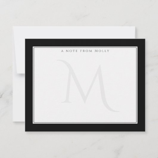 Digitale grafische kaart notitiekaartje (Voorkant)