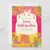 Digitale Haldi uitnodigingen & Digitale Mayoun uit (Voorkant)