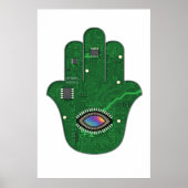 Digitale Hamsa Poster (Voorkant)
