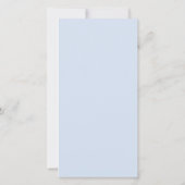 Digitale Hart Hanger Aangepaste Foto Save the Date (Achterkant)