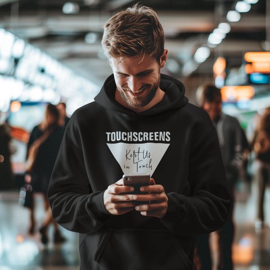 Digitale hartslag hoodie