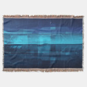 Digitale high-tech achtergrond deken (Voorkant)