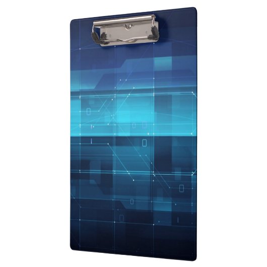 Digitale high-tech achtergrond klembord (Links)