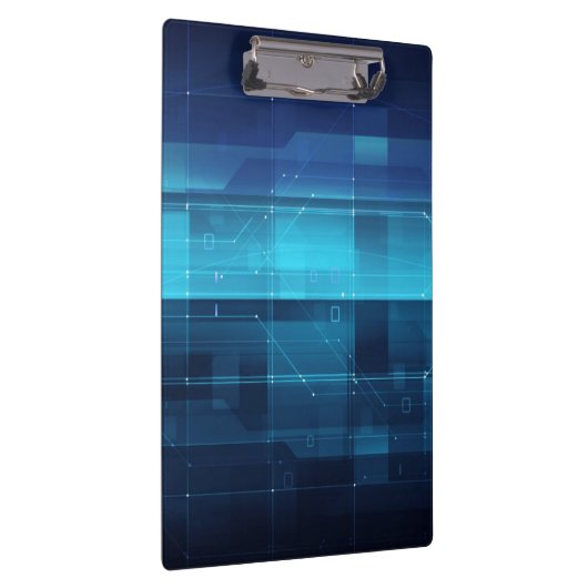 Digitale high-tech achtergrond klembord (Rechts)