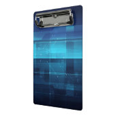 Digitale high-tech achtergrond mini klembord (Angled2)
