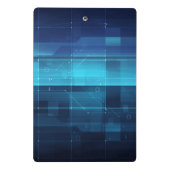 Digitale high-tech achtergrond mini klembord (Achterkant)