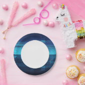 Digitale high-tech achtergrond papieren bordje (Feest)