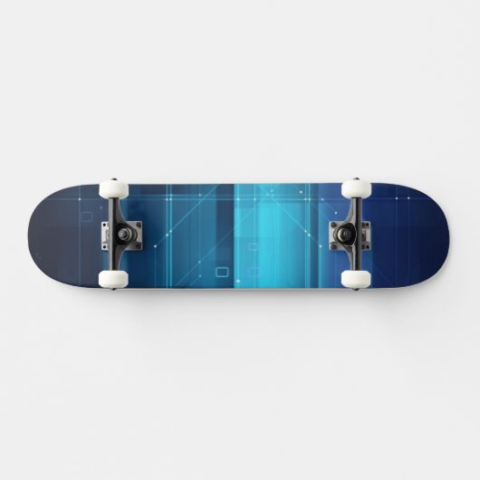 Digitale high-tech achtergrond persoonlijk skateboard (Horizontaal)