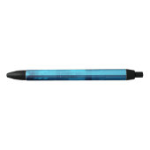 Digitale high-tech achtergrond zwarte inkt pen (Voorkant)