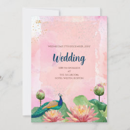 Digitale hindoeistische trouwuitnodiging Indiase b Kaart