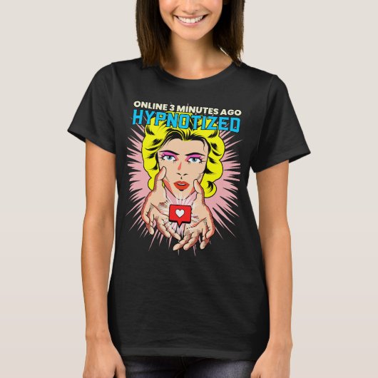 Digitale horrorverhaal - gehypnotiseerd t-shirt (Voorkant)