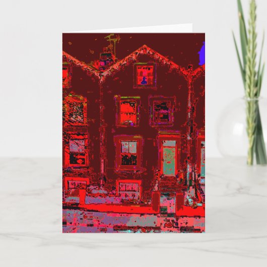 Digitale huizen kaart (Voorkant)