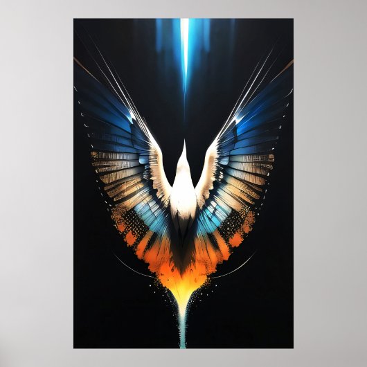Digitale Icarus Poster (Voorkant)