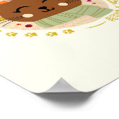 Digitale Illustratie Babykamer Decoratie Printbaar (Hoek)