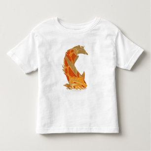 Digitale illustratie van Koi Carp Kinder Shirts