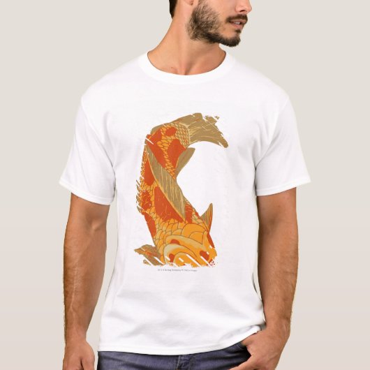 Digitale illustratie van Koi Carp T-shirt (Voorkant)