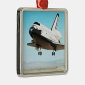 Digitale illustratie van Space Shuttle Metalen Ornament (Rechts)