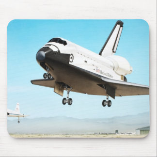 Digitale illustratie van Space Shuttle Muismat