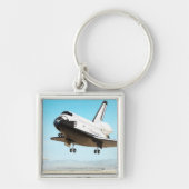 Digitale illustratie van Space Shuttle Sleutelhanger (Voorkant)