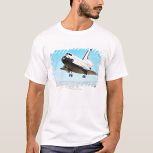 Digitale illustratie van Space Shuttle T-shirt