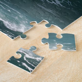 Digitale illustratie van zeilschip in de oceaan legpuzzel (Zijkant)