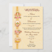 Digitale Indiase bruiloft uitnodiging (Voorkant)