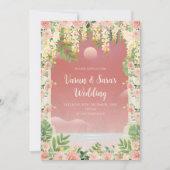 Digitale Indiase uitnodiging Indiase huwelijkskaar (Voorkant)