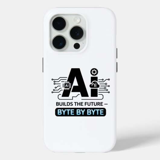 Digitale Innovatie Informatica AI Art Case-Mate iPhone Case (Achterkant)
