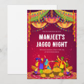 Digitale Jaggo roept Jago uitnodiging op, Jago uit (Voorkant / Achterkant)