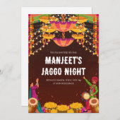 Digitale Jago Nachtuitnodiging Jaggo nodigt uit Kaart (Voorkant / Achterkant)