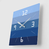 Digitale Jeans Vierkante Klok (Hoek)