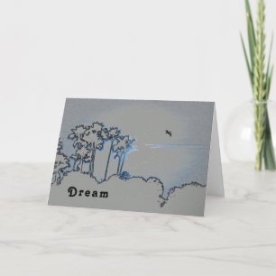 Digitale Kaart voor pensionering - Blauw